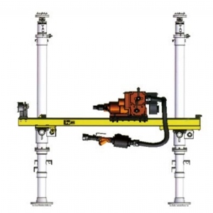 ZQJC-570/10.0 型氣動(dòng)架柱式鉆機(jī)